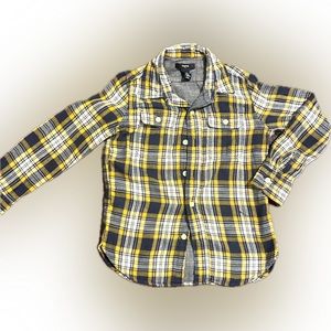 Gap Kids plaid long sleeve